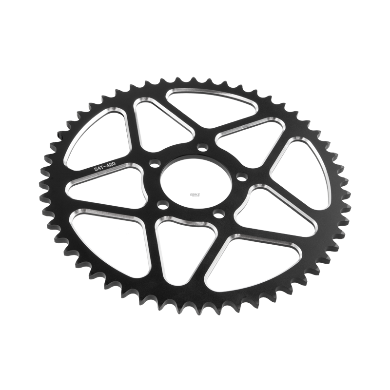 Rear Sprocket 54T AL7075 CNC Black Talaria / Sur-Ron / Segway